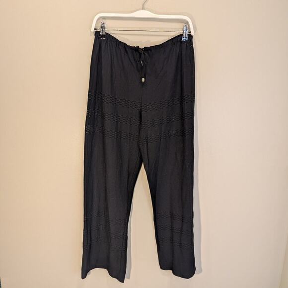 Dotti Pants Cover-Up ResortWear SwimWear Beach Pool Costal Lounge Chic - Size M - Picture 1 of 6